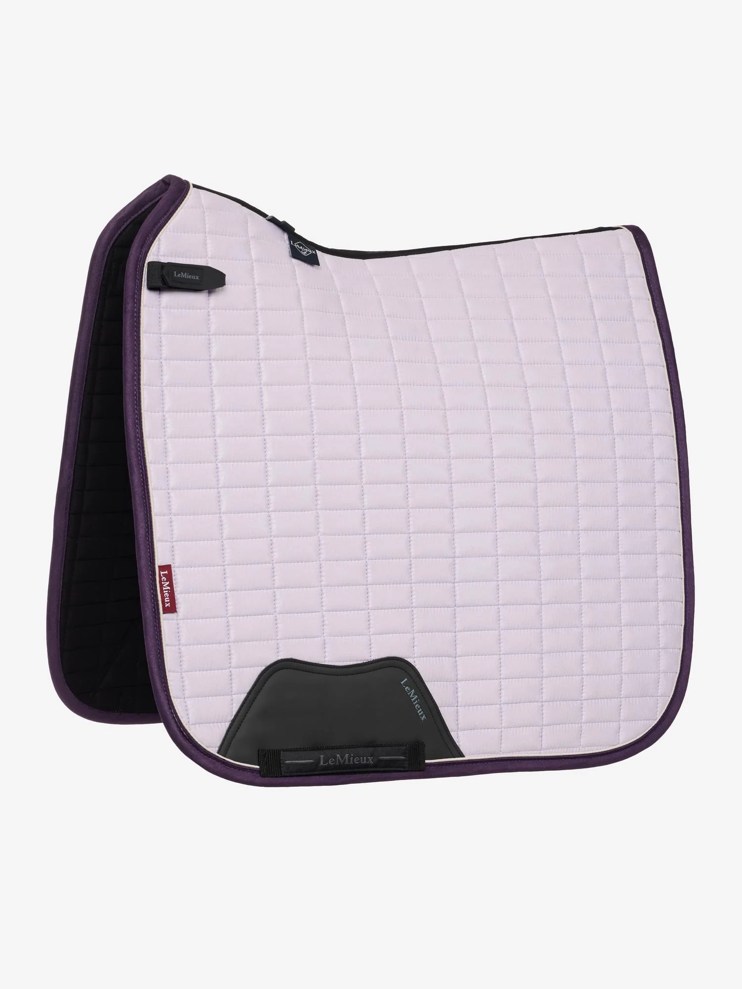 LeMieux Classique Suede dressurunderlag - Lilac - Cob