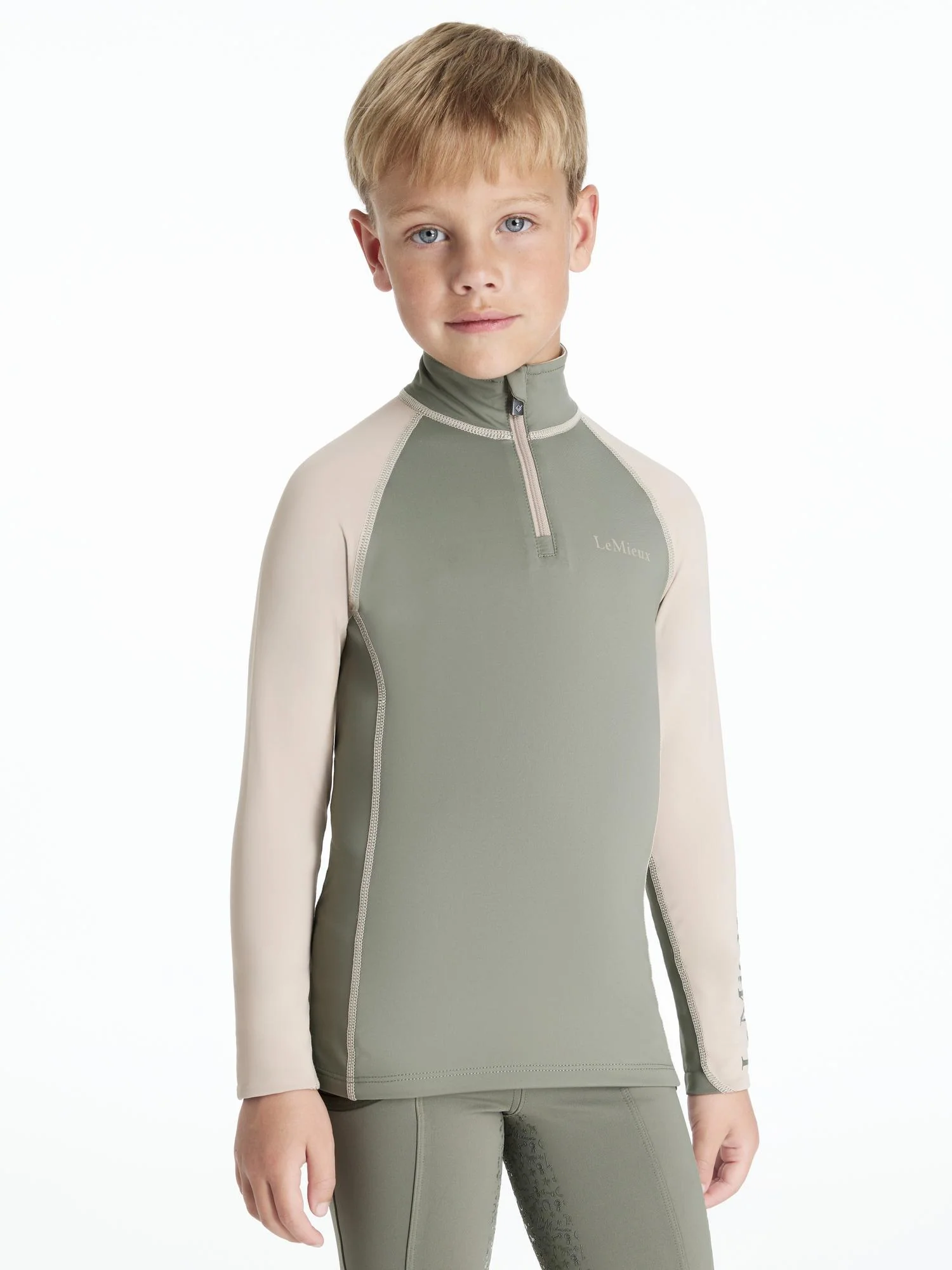 LeMieux Mini Baselayer - 5-6 år - Grøn