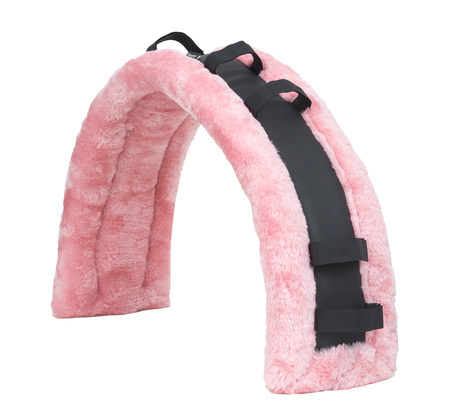 Wahlsten Fluffy selepude - Lyserød, Pony (80 CM)