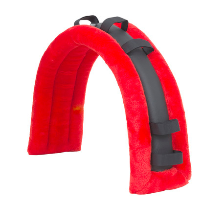 Wahlsten Fluffy selepude - Rød, Pony (80 CM)