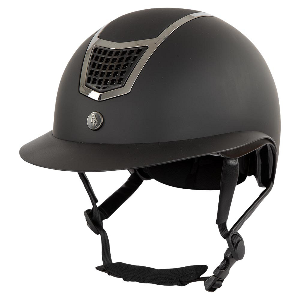 BR Lambda Plus ridehjelm - sort - 56-58 - Sort