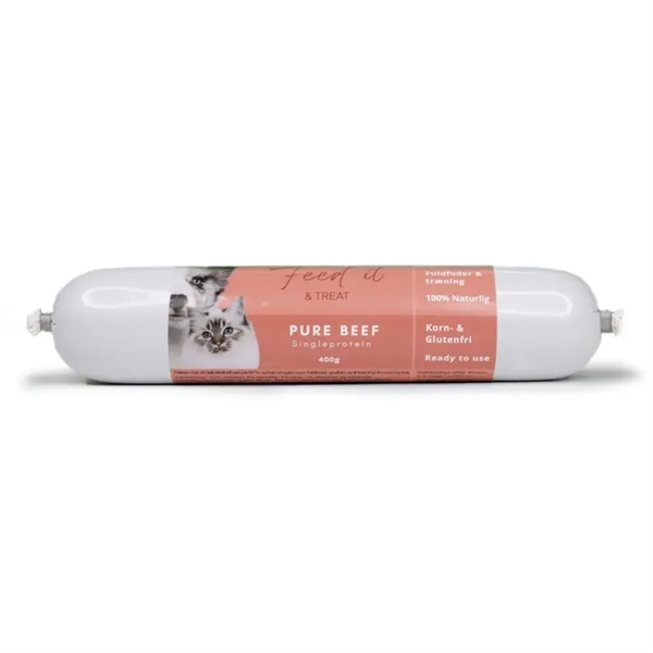 Feed´It og Treat Pure Beef, 400g