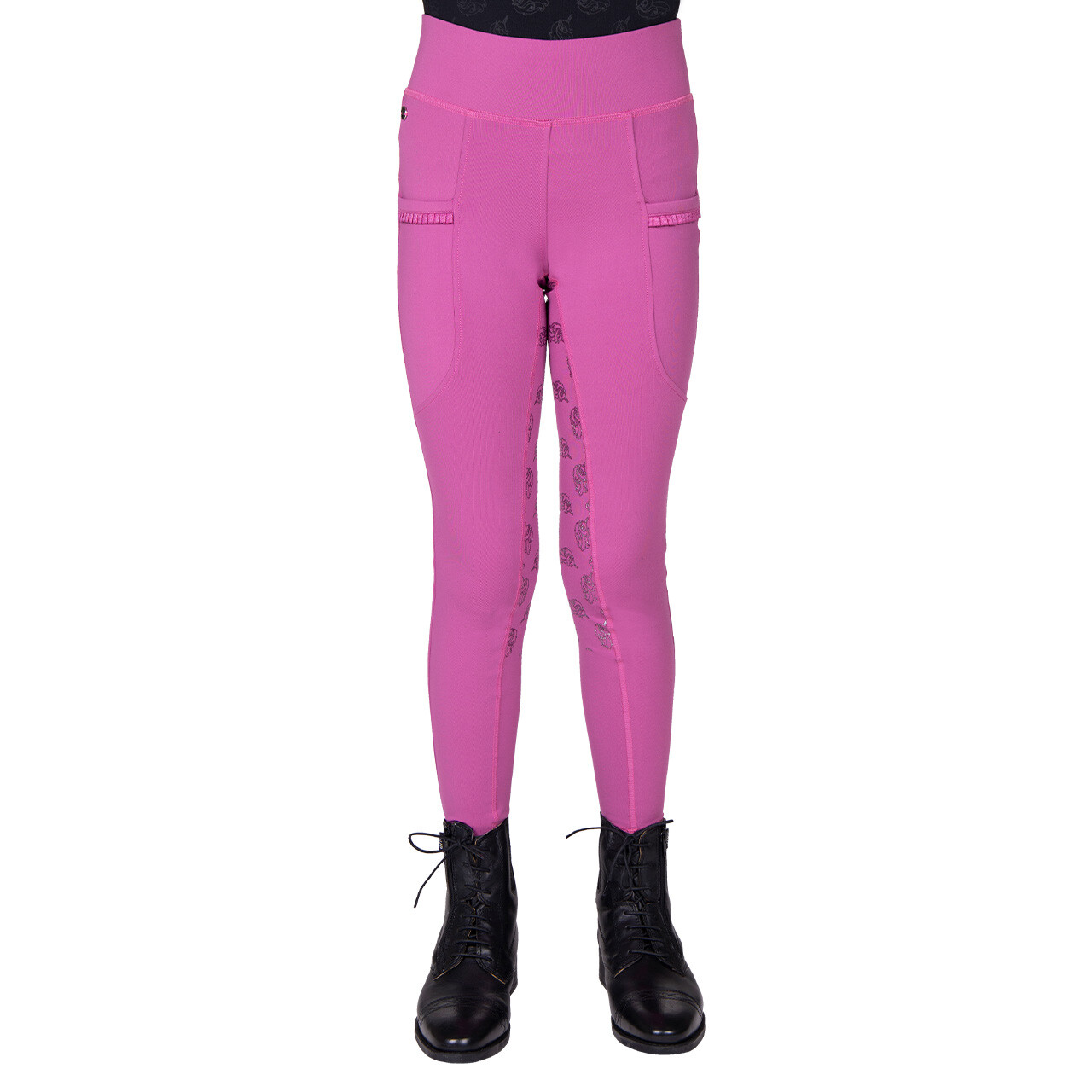 QHP Lissie ridetights - pink - 98