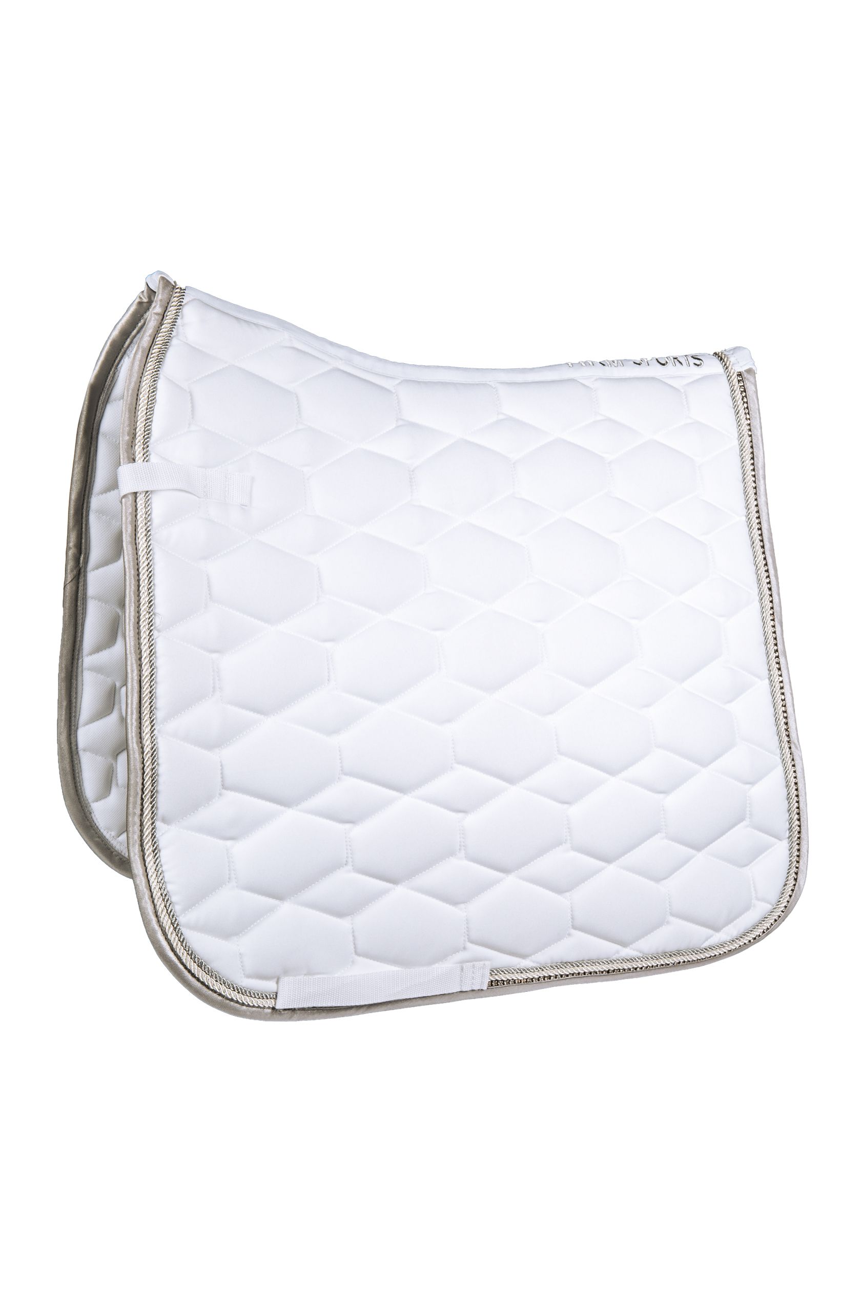 HKM Crystal dressurunderlag - hvid - Pony