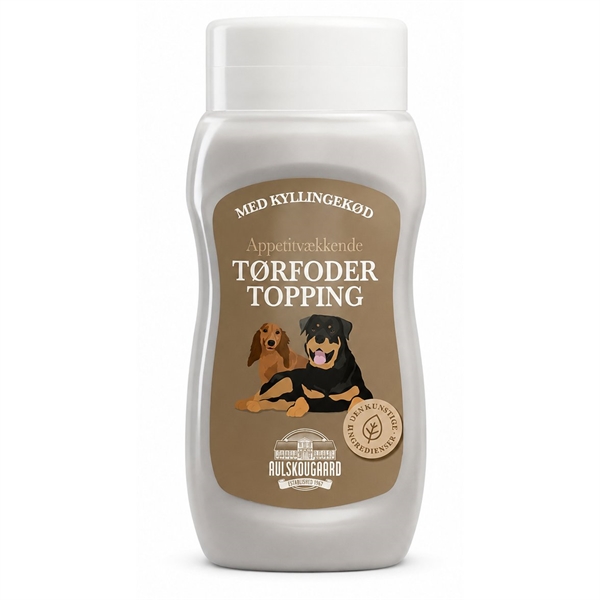 Avlskovgaard tørfoder topping, Kylling, 300ml