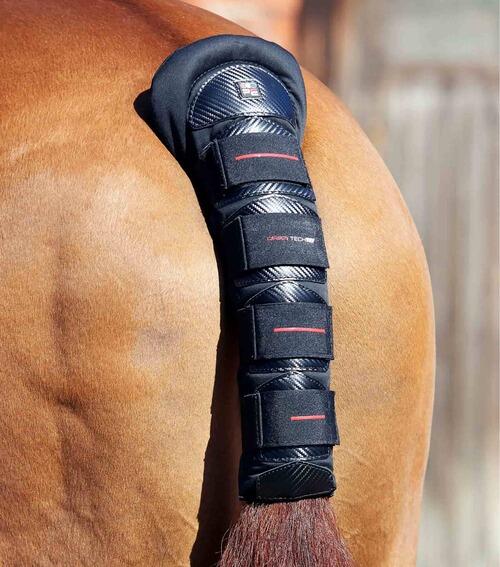 Premier Equine Carbon Tech halebeskytter - Sort