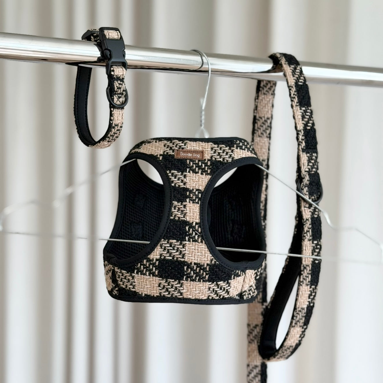 Nora ternet kropssele sort/beige - Xxs