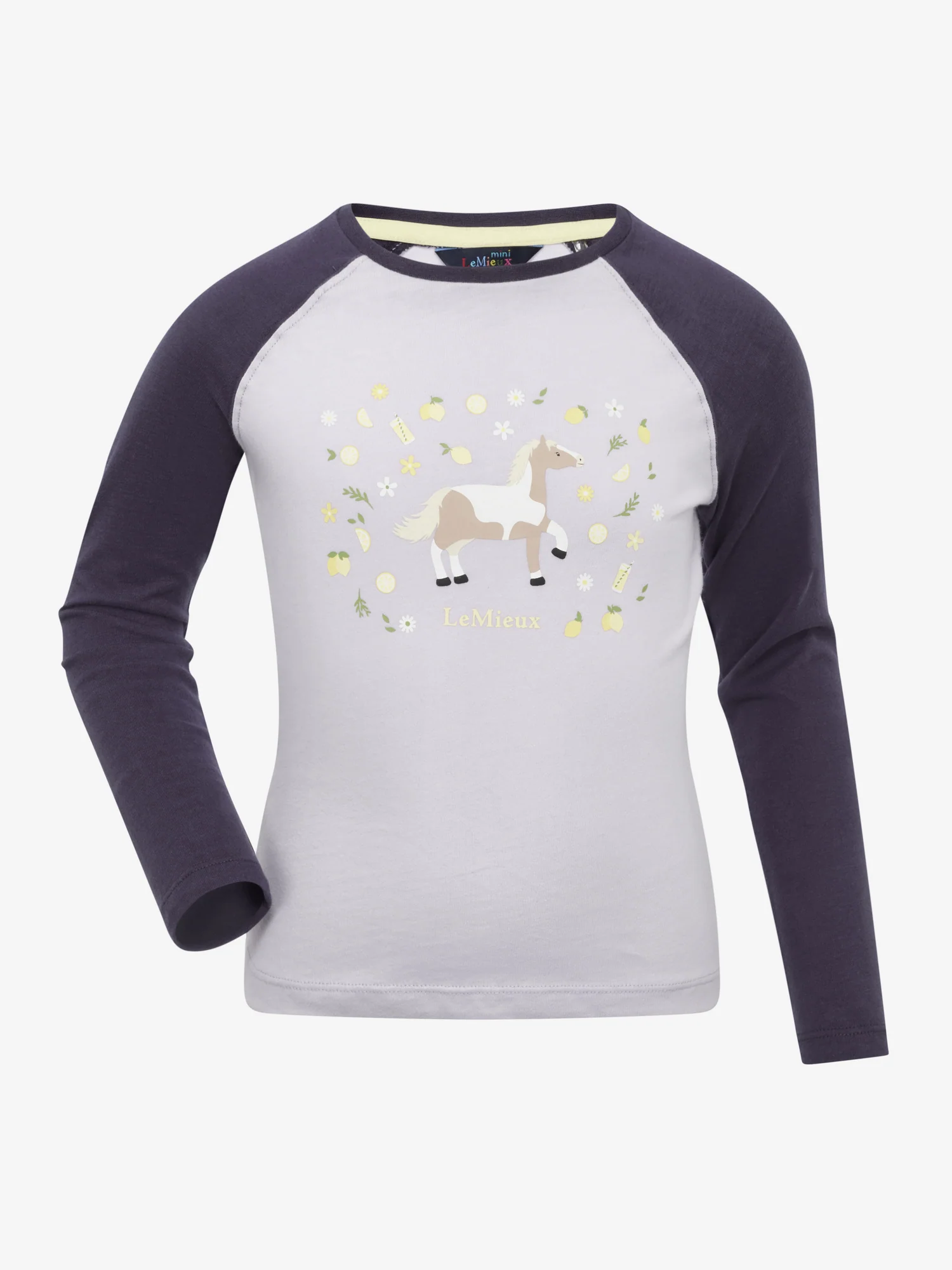 LeMieux Mini Jamie bluse - lilac - 3-4 år