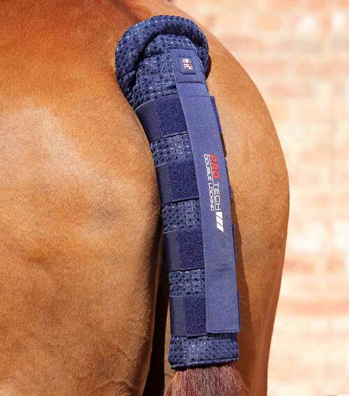 Premier Equine Waffle halebeskytter - Navy