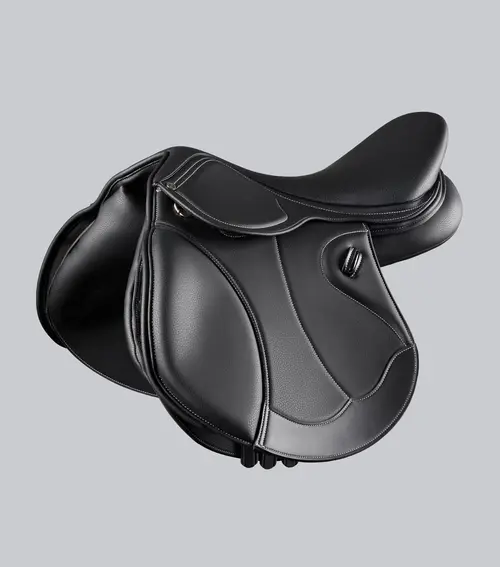 Premier Equine Antibes springsadel - Sort, 16,5"