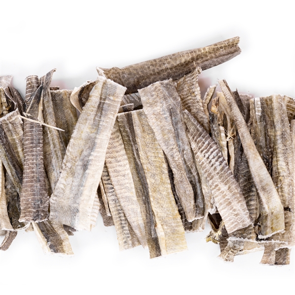 Tørret Torskeskind Sticks, 15cm, 250g