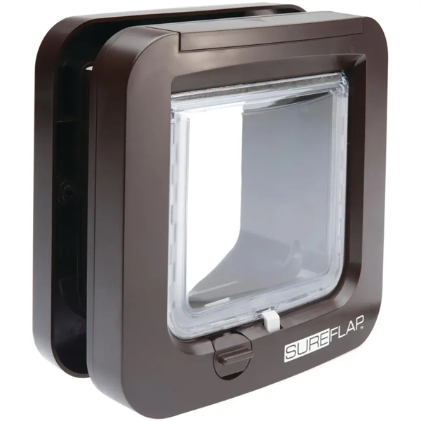 Sureflap kattelem med Chip, brun