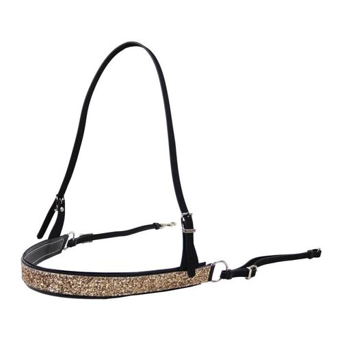 Racing Tack Super Glitter bringestykke - Pony - Guld