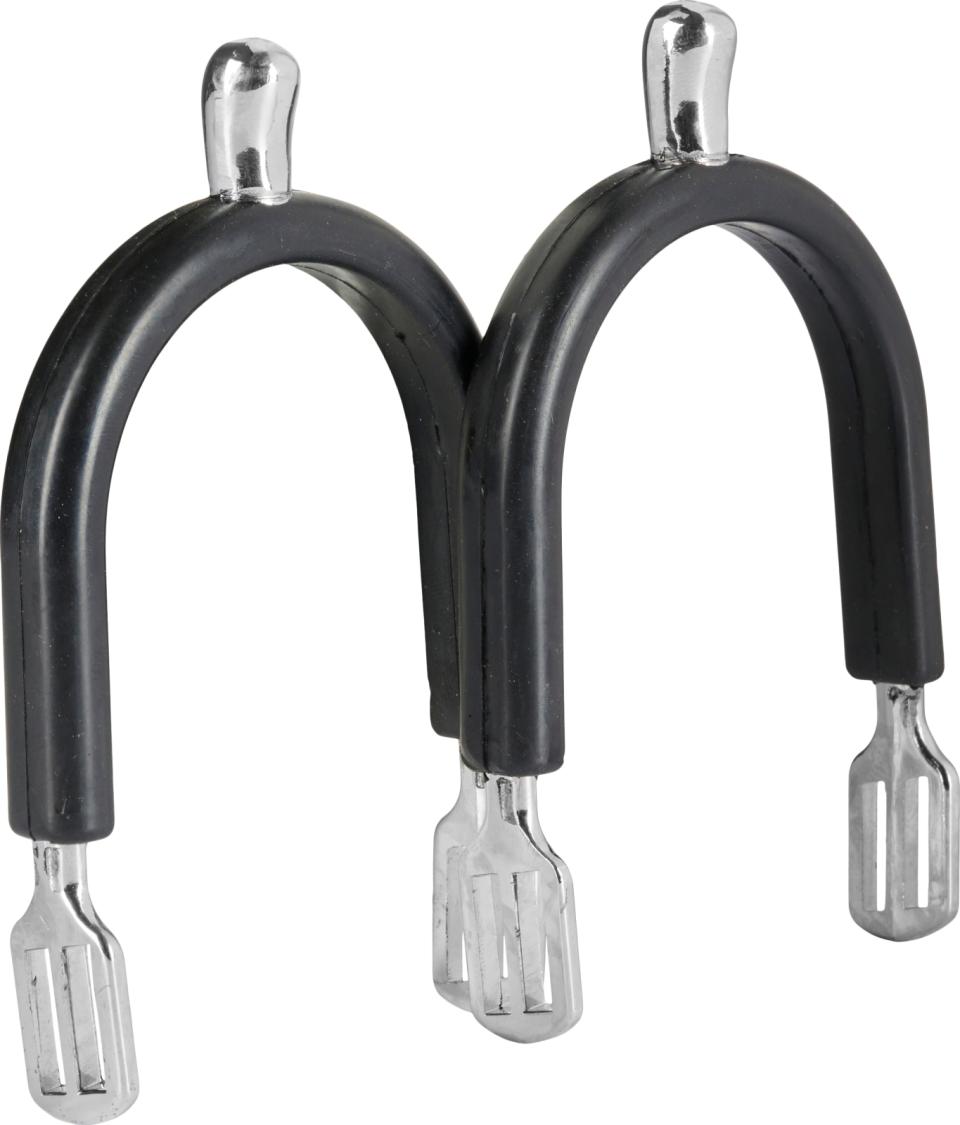 Equipage knobsporer med gummi inkl. sporeremme - voksen