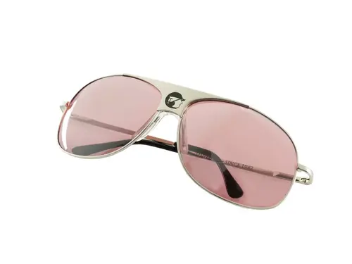 Finntack Pro brille "Rayban style" - Sølv/rød