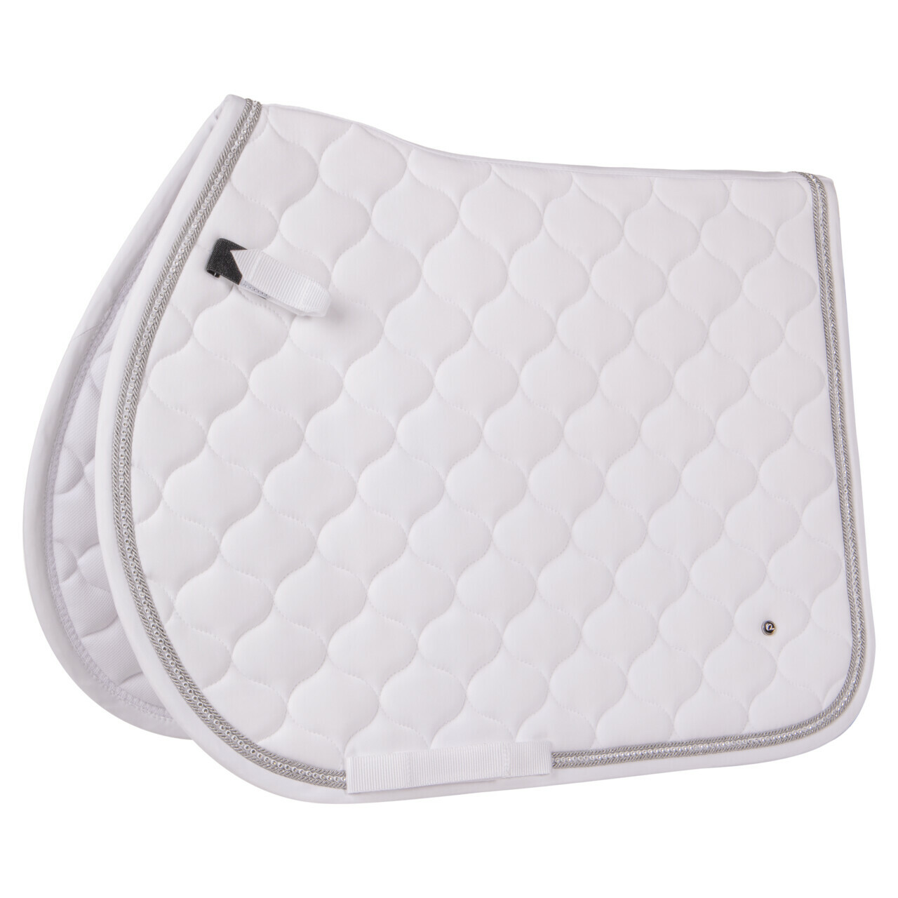QHP Sparkle springunderlag - hvidt - Full
