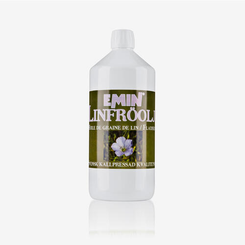 EMIN hørfrø olie - 1000 ml