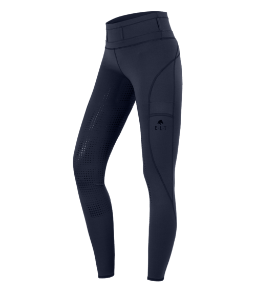 ELT Hanna højtaljede rideleggings - Night Blue, 34