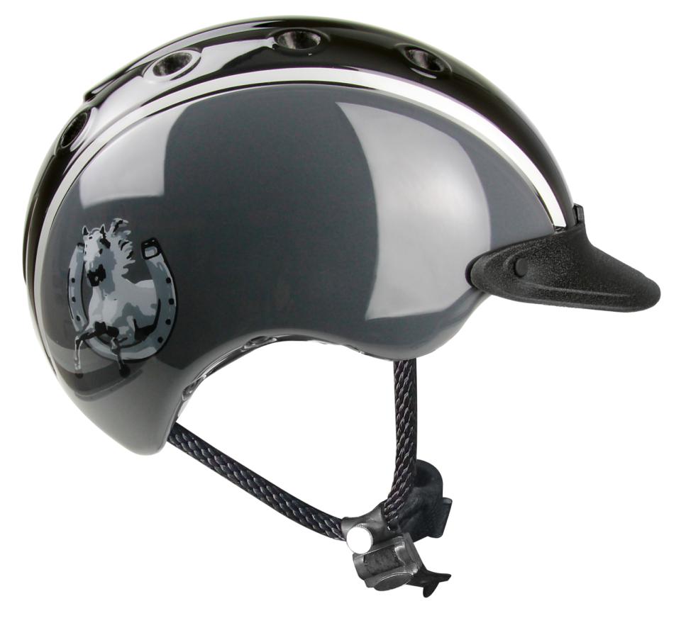 Casco Nori ridehjelm til børn - hestesko - S