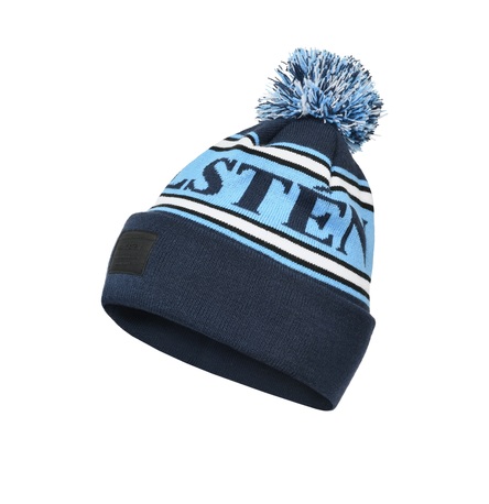 Wahlsten Logo Beanie 2.0 - Blå/Navy