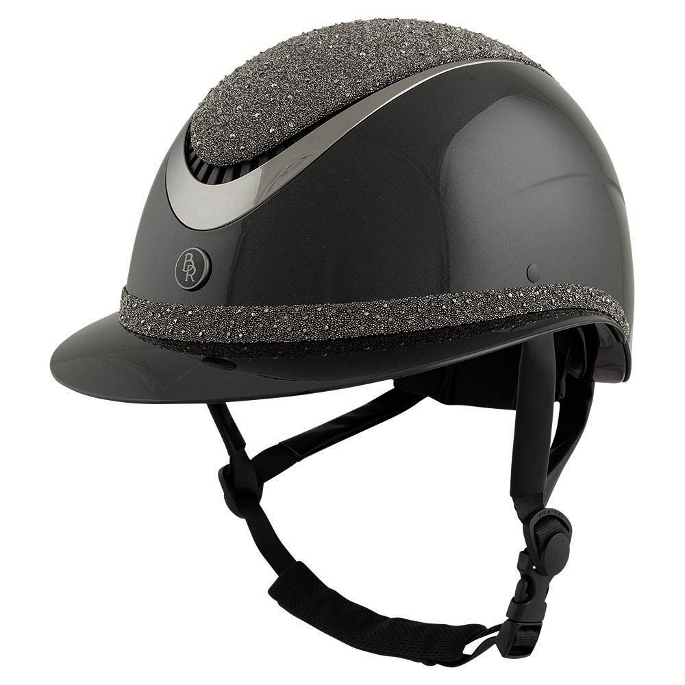BR Theta Plus Dazzling Glamourous Glossy ridehjelm - 58-60