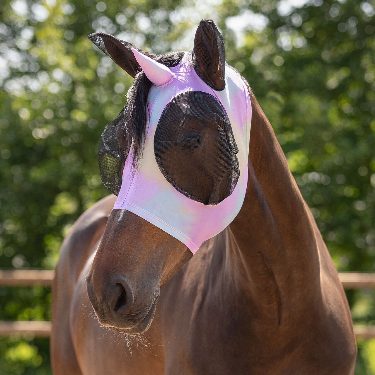 QHP Super bug Unicorn fluemaske - Pony