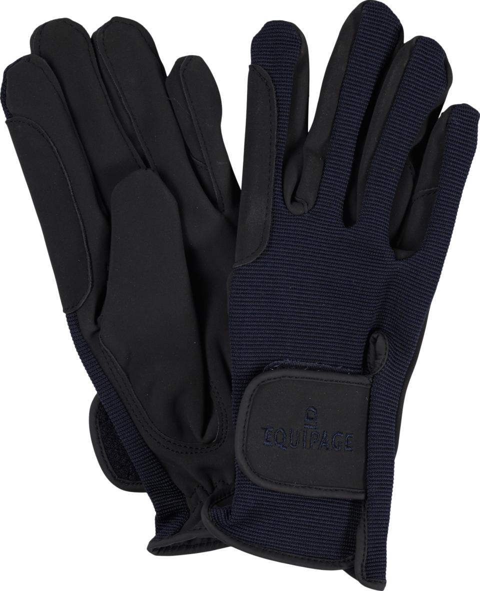 Equipage Action Stretch ridehandsker - navy - XS