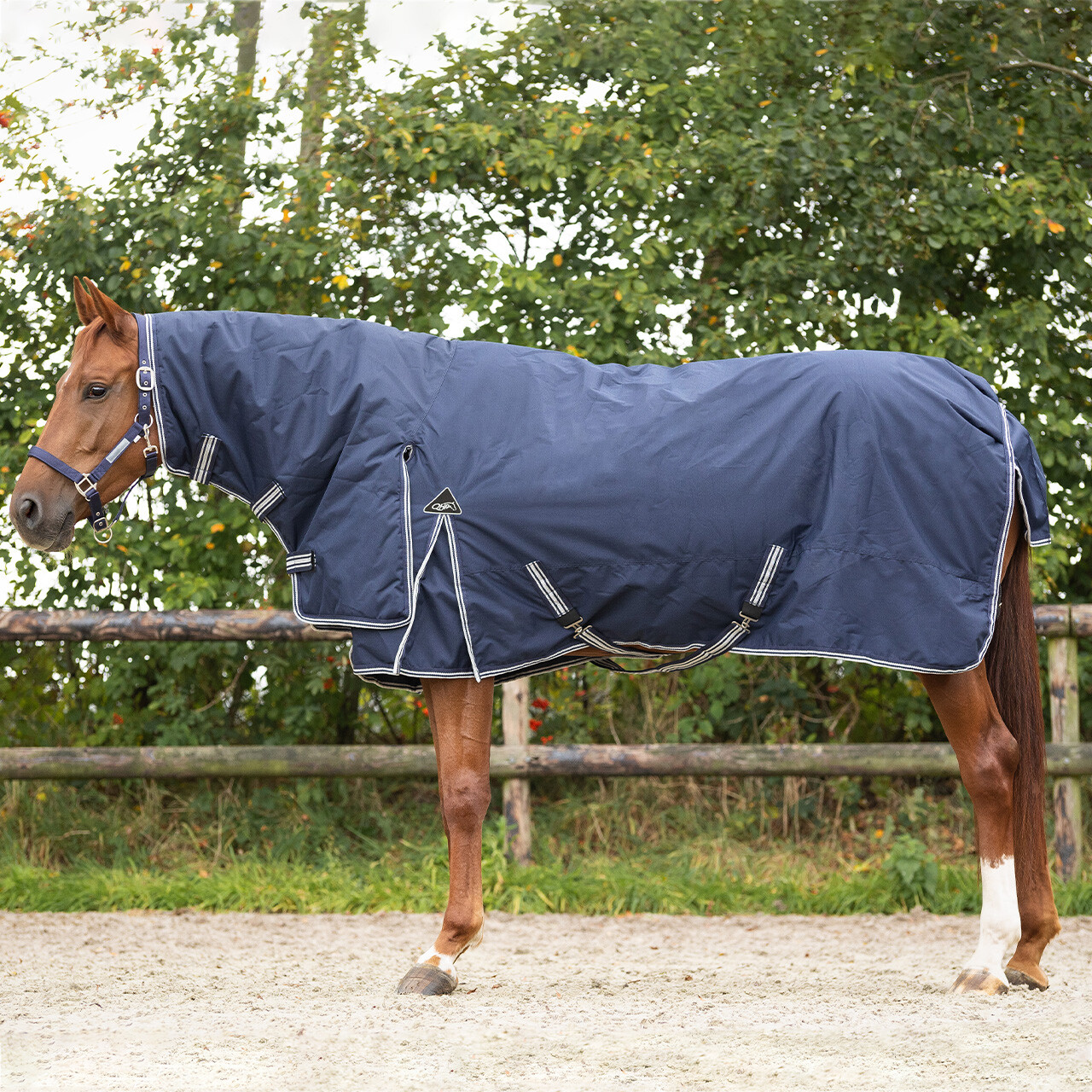 QHP vinterdækken med fuld hals - 300 g - 145