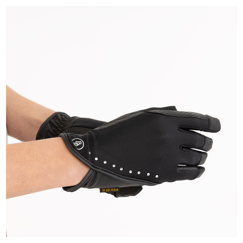 BR Isra ridehandsker - flere farver - 5 - Sort