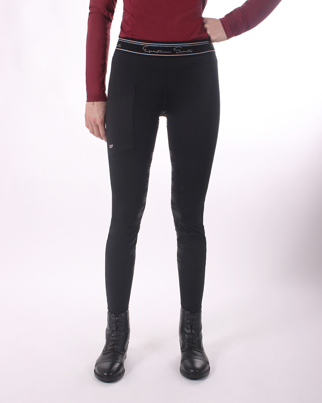 QHP Eden Junior ridetights - sort - 116 - Sort