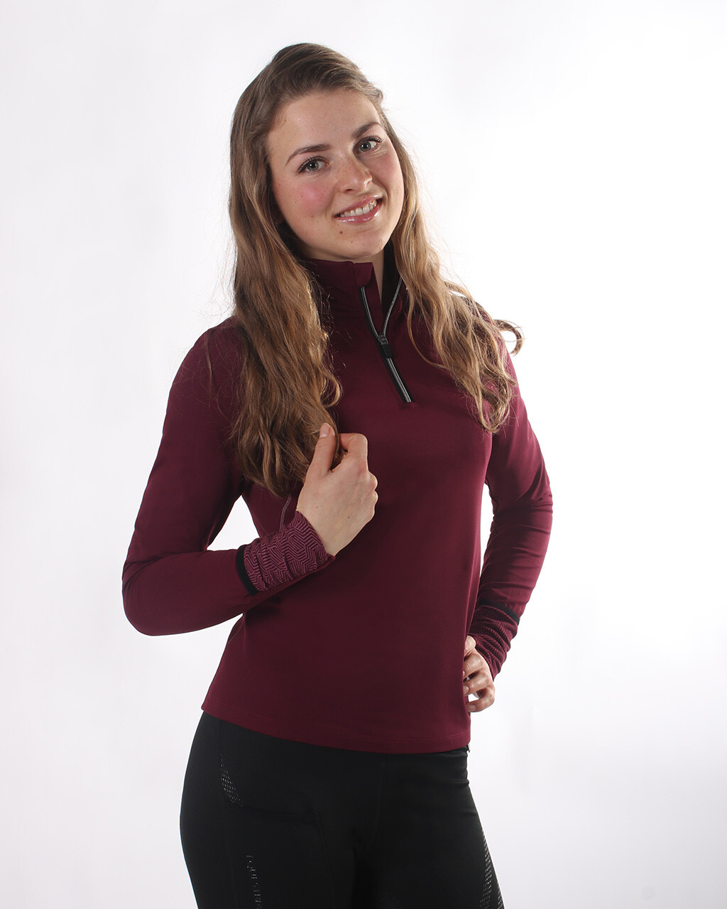 QHP Loua termobluse - bordeaux - 38