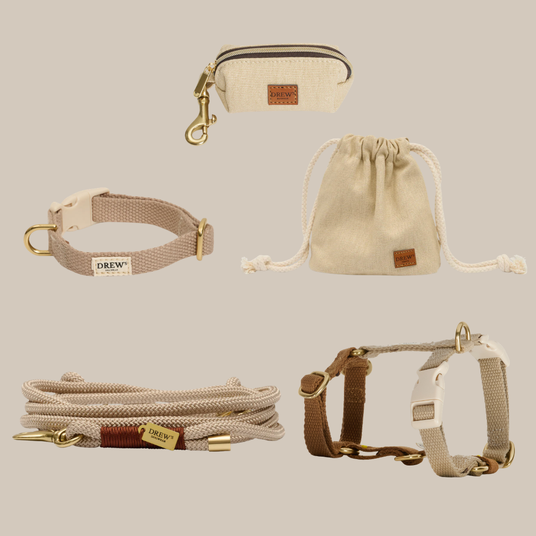 Hvalpesæt / Beige - XS