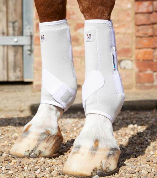 Premier Equine Air-Tech Sports Medicine Boots - Hvid, XL