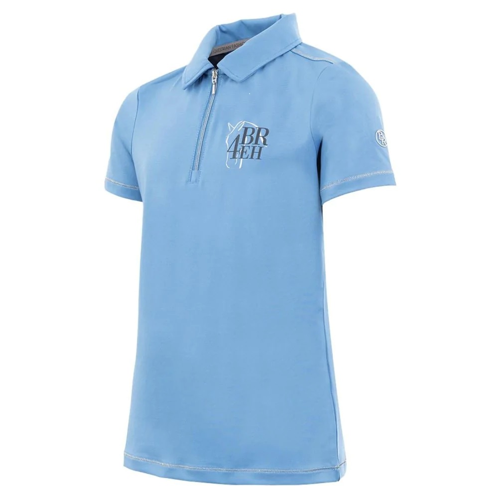 BR 4EH Polo T-shirt med lynlås - 116