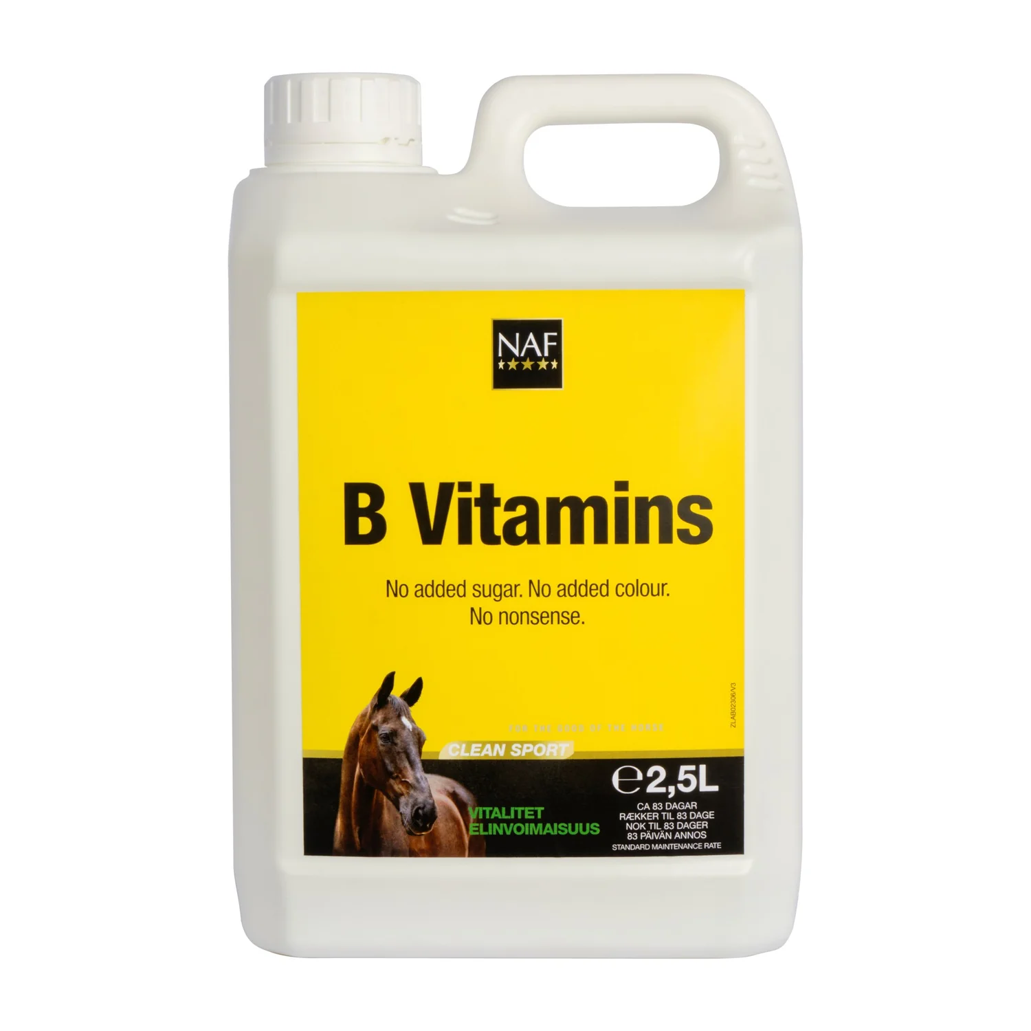 NAF flydende B-vitamin - 2,5 l