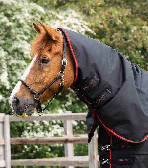 Premier Equine Titan dækkenhals - 200g - Sort, XS