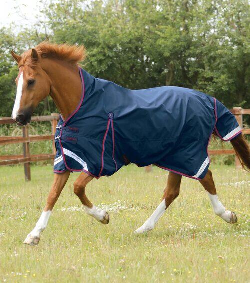 Premier Equine Buster Hardy Turnout dækken 0g - Wither Pressure Relief - 5,0" (115cm), Navy