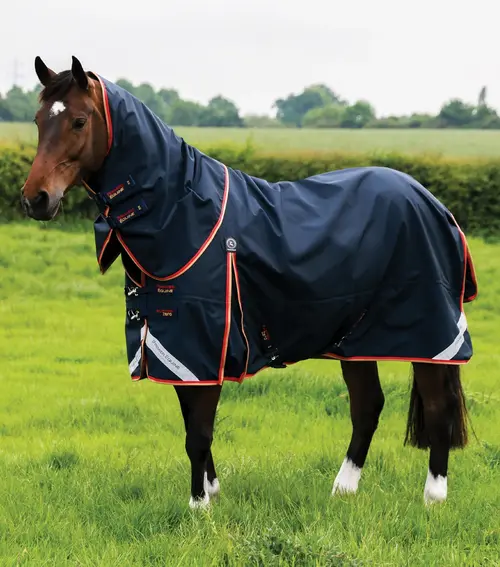 Premier Equine Buster Zero 0g Turnout dækken - Navy - 5,0" (115cm)