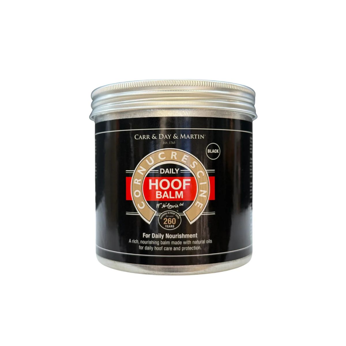 Carr & Day & Martin Cornurescine Daily Hoof Balm Clear Black (sort)