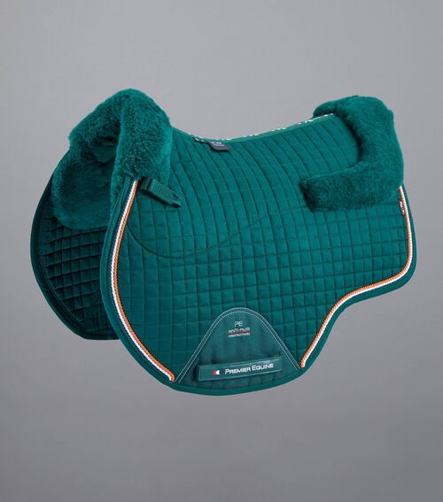 Premier Equine European CC Merino spring underlag - Grøn/Grøn