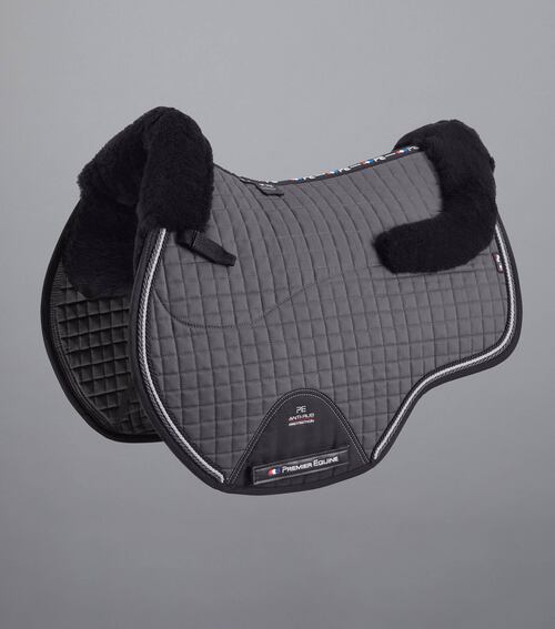 Premier Equine European CC Merino spring underlag - Grå/Sort
