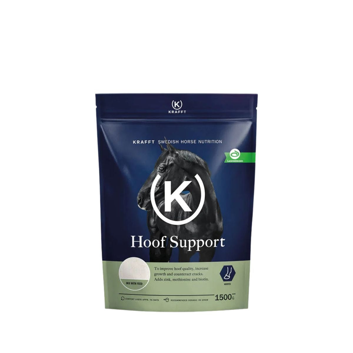 KRAFFT Hoof Support 1,5 kg. pose