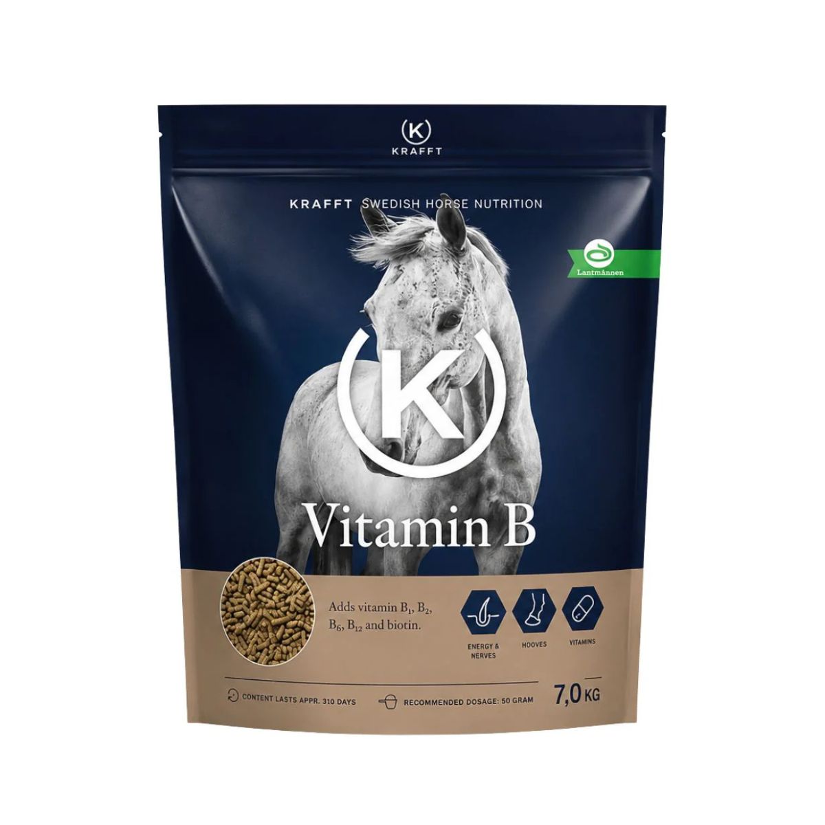 KRAFFT Vitamin B Pellets 7,0 kg. pose