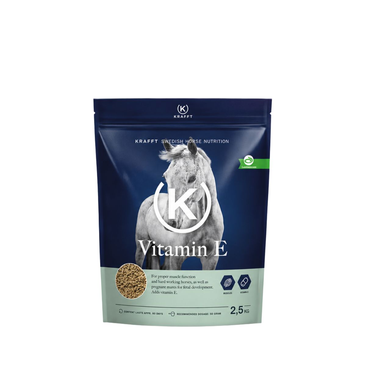 KRAFFT Vitamin E Pellets 2,5 kg. pose