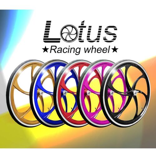 Lotus sulky hjul 28" - Sort