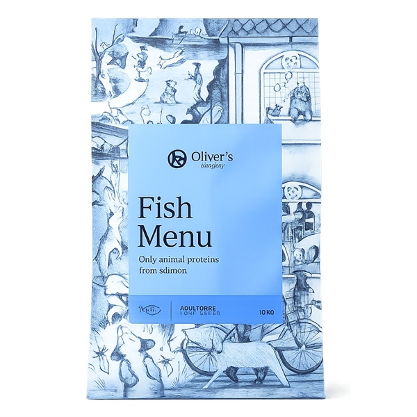 Olivers Everyday Fish Menu, 10kg