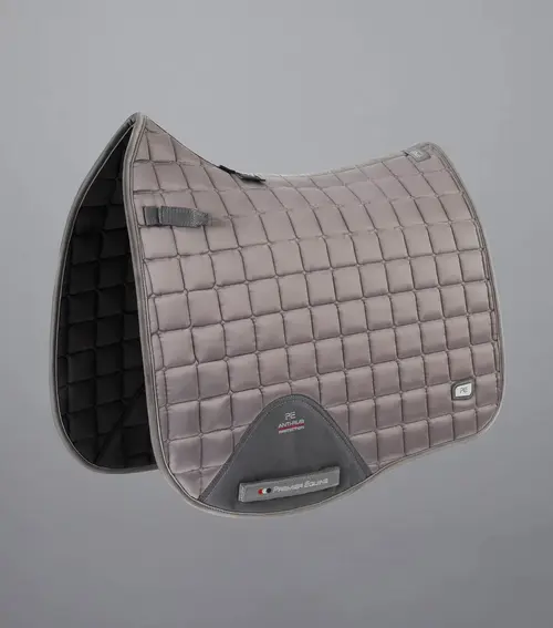 Premier Equine Alberta CC Satin dressurunderlag - Grå
