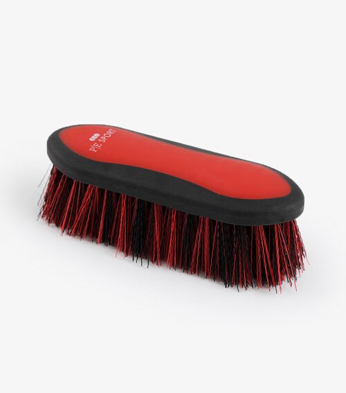 Premier Equine Dandy strigle - Small - Rød/sort