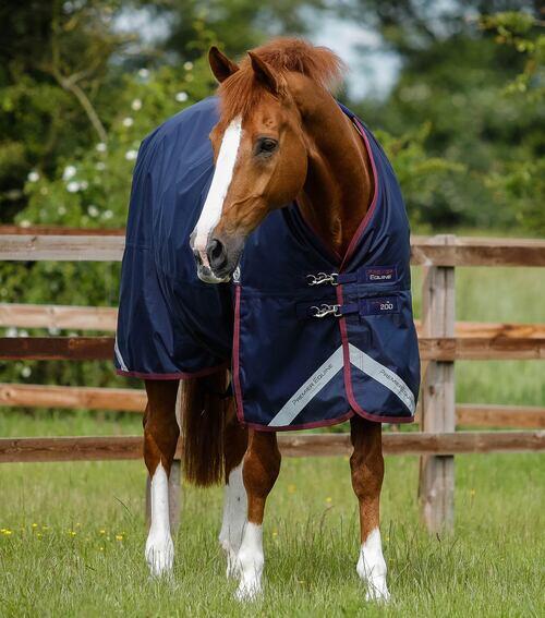 Premier Equine Titan 200 Original Turnout dækken - Navy - 5,0" (115cm)