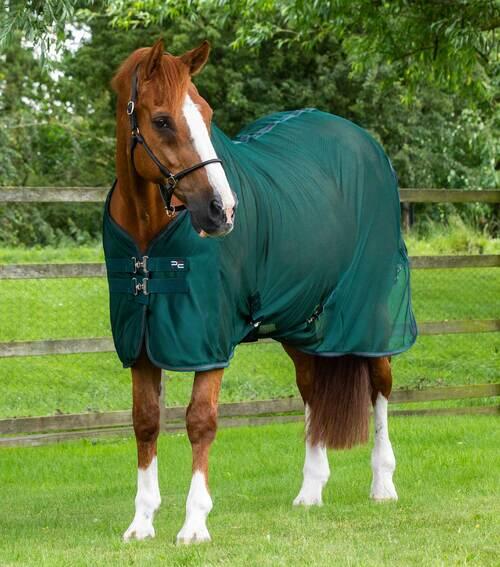 Premier Equine netdækken Ventoso - MørkeGrøn - 5,0  115cm
